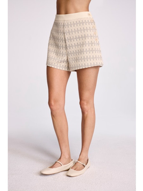Eden Shorts - Birch Argyle